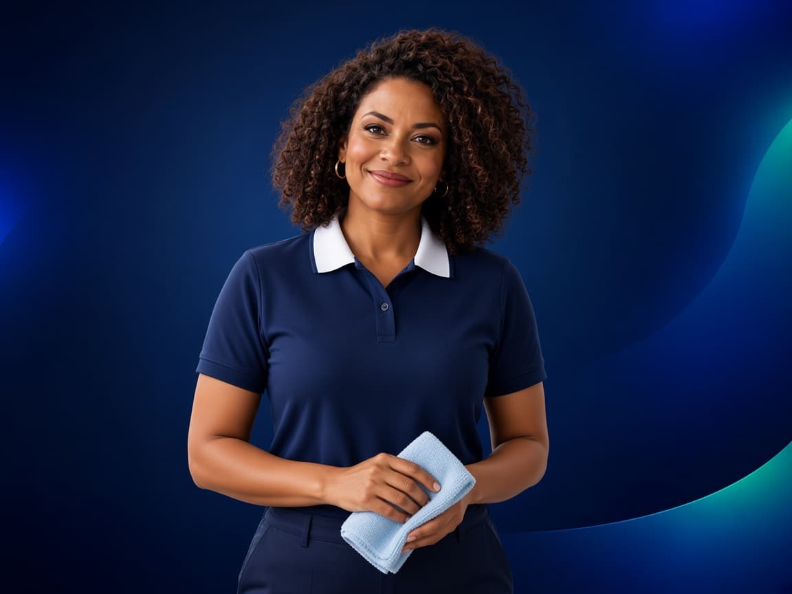 Profissional de asseio e conservação